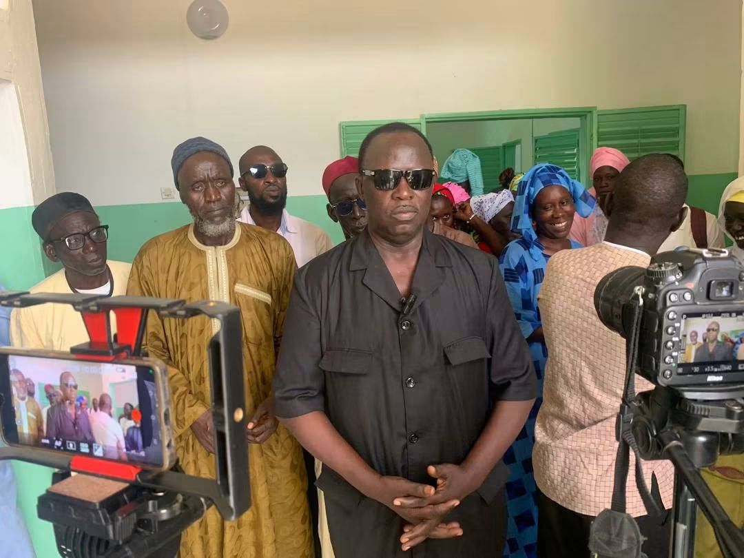 Cérémonie d'inauguration du magasin de stockage de Dagaye Gouye
